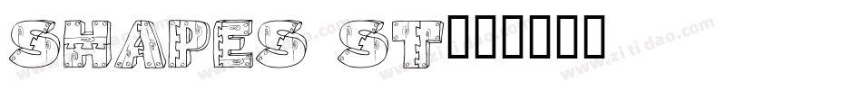 Shapes St字体转换